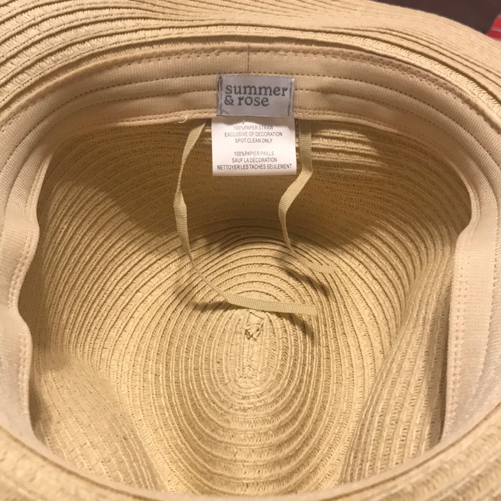 HOST PICK 💕💕💖💖 Straw hat from summer & rose - Picture 2 of 3